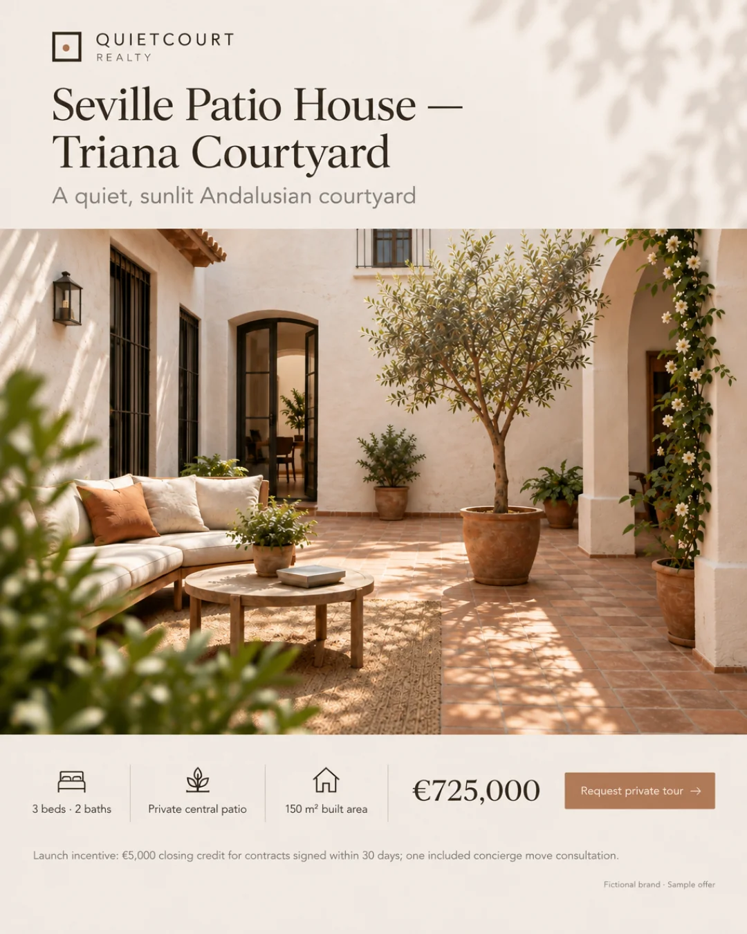 Casa de Patio Sevillana — Triana · 4:5