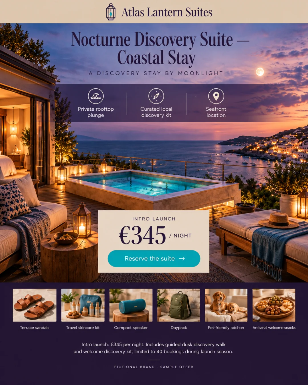 Suite Nocturne Discovery — Estancia Costera · 4:5